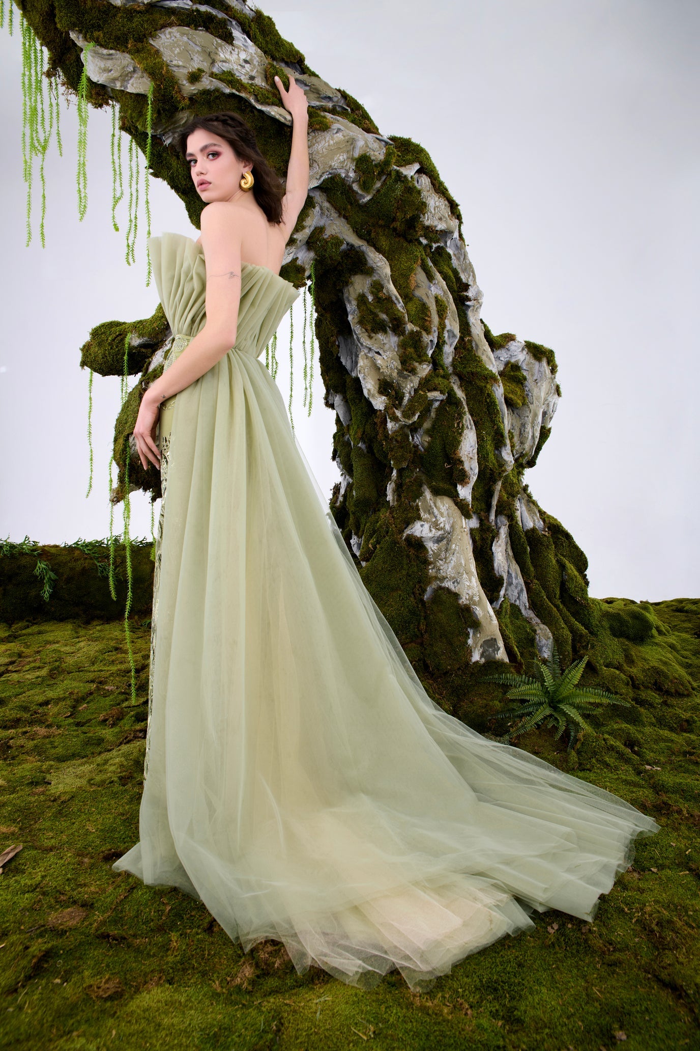 Nour Fathallah N0680 - Nuanced Elegant Evening Gown