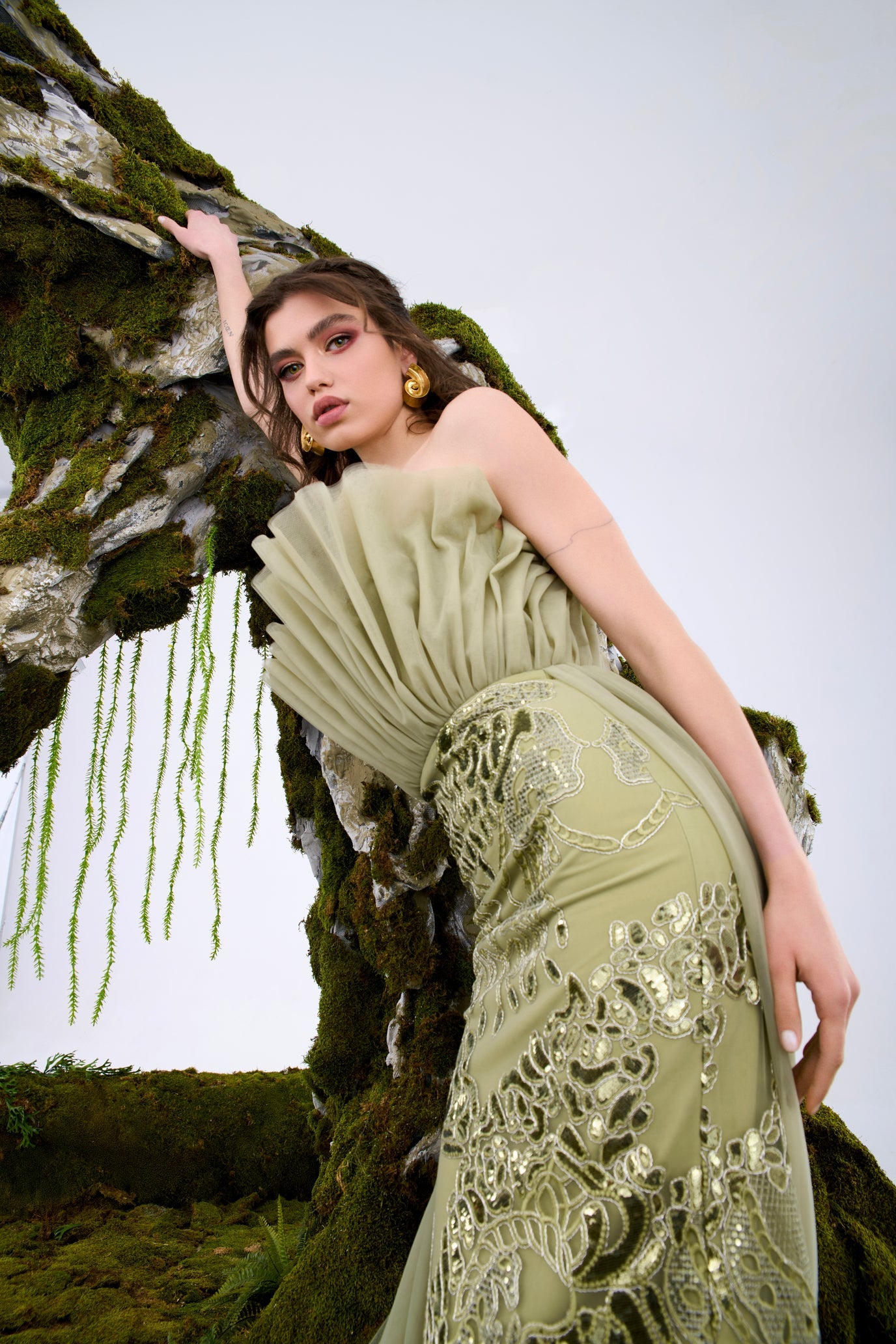 Nour Fathallah N0680 - Nuanced Elegant Evening Gown
