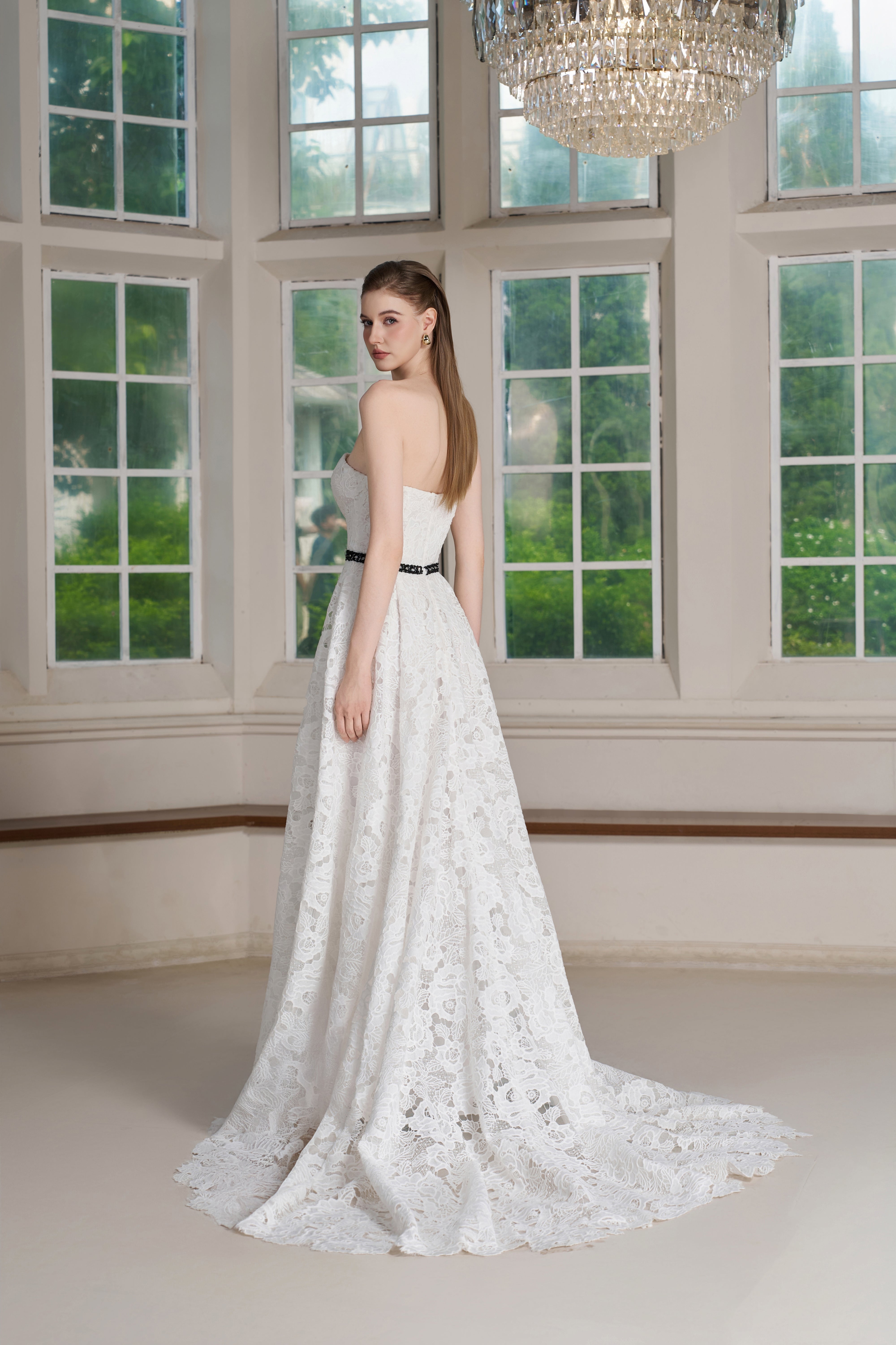 Nyl Dress – Off White Maxi Dress