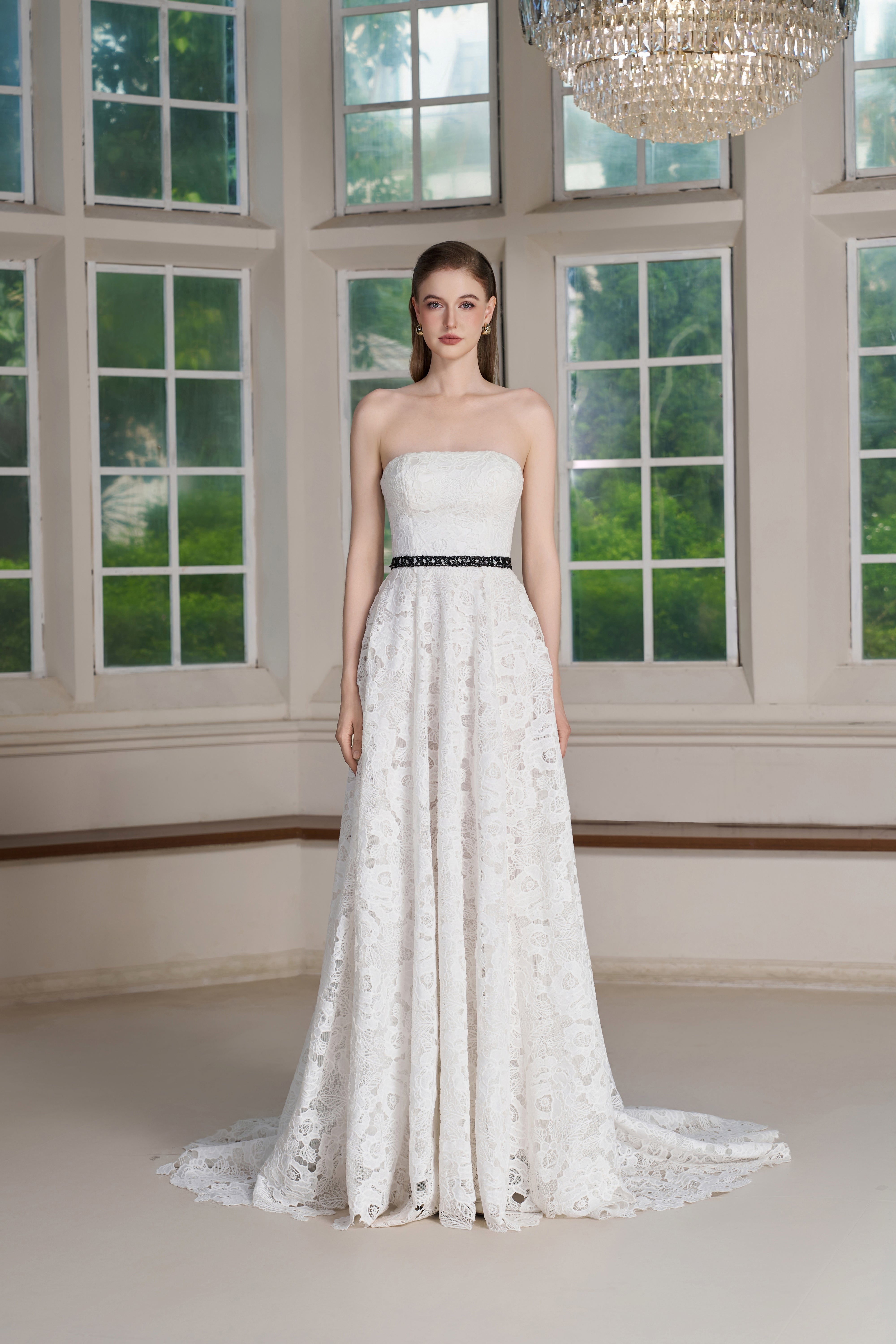 Nyl Dress – Off White Maxi Dress