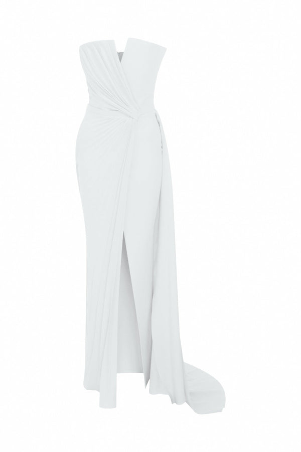 Nour Fathallah N0532 - Sophisticated Evening Gown (Ready to Ship)