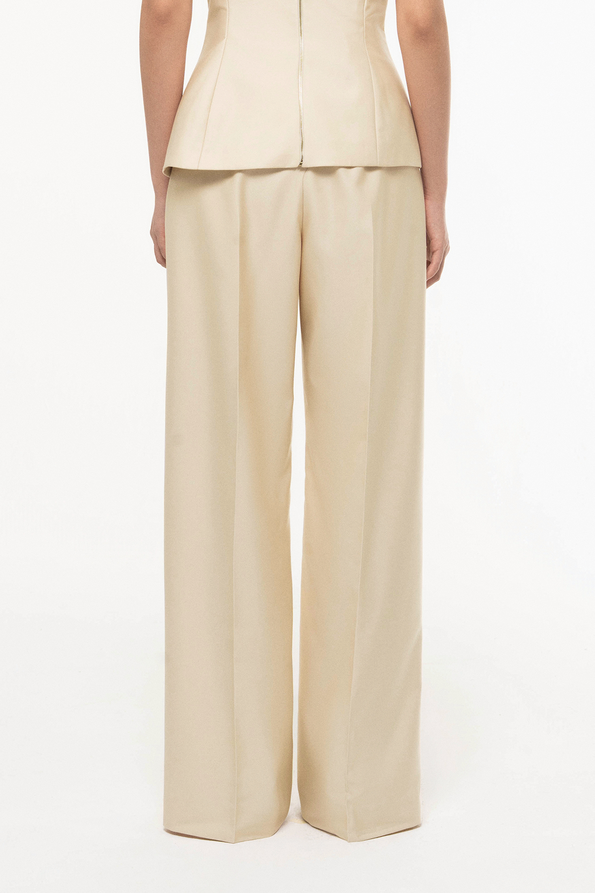 Pleated Wide Leg Pants