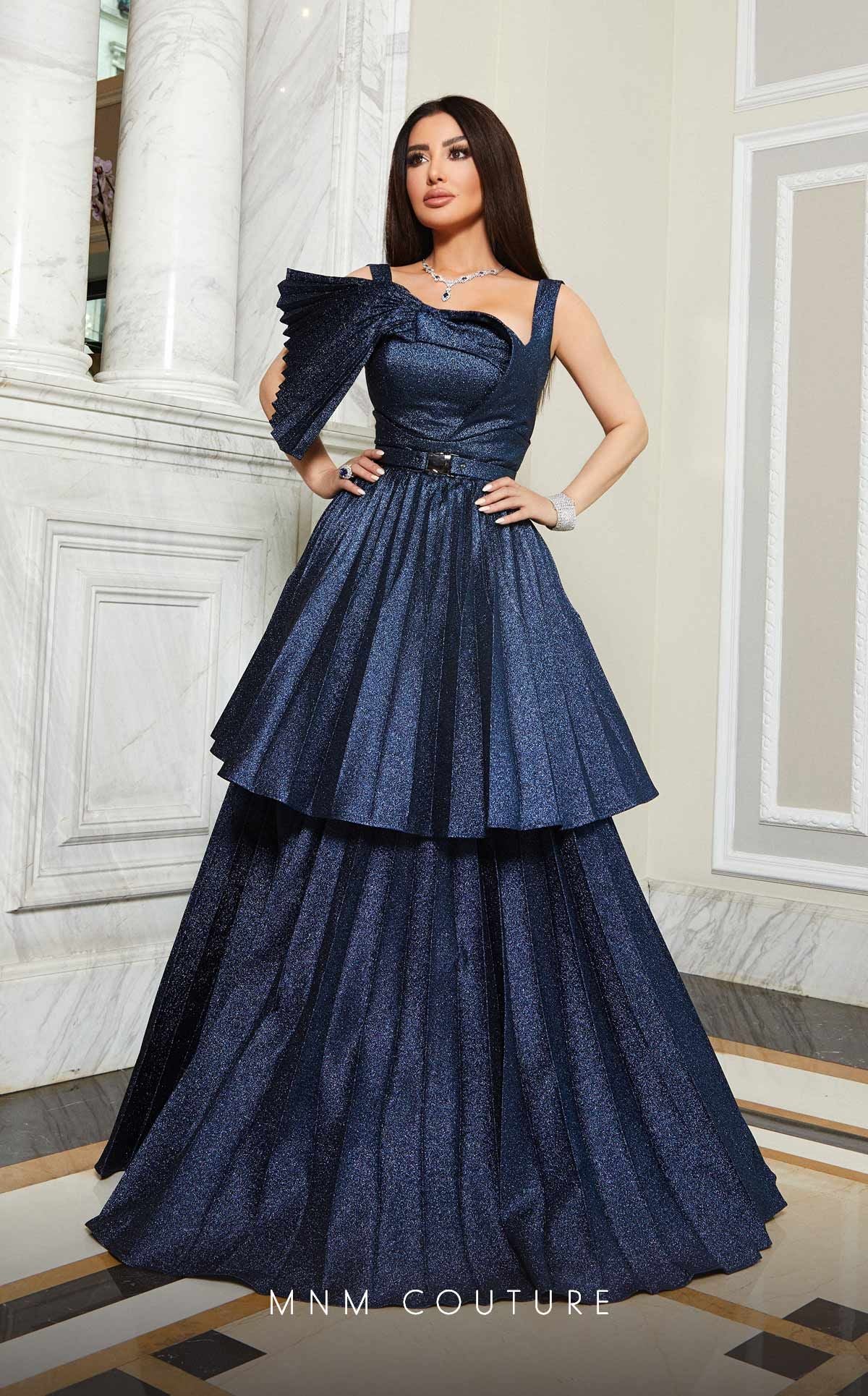 Radiant Evening Jacquard Gown E0017