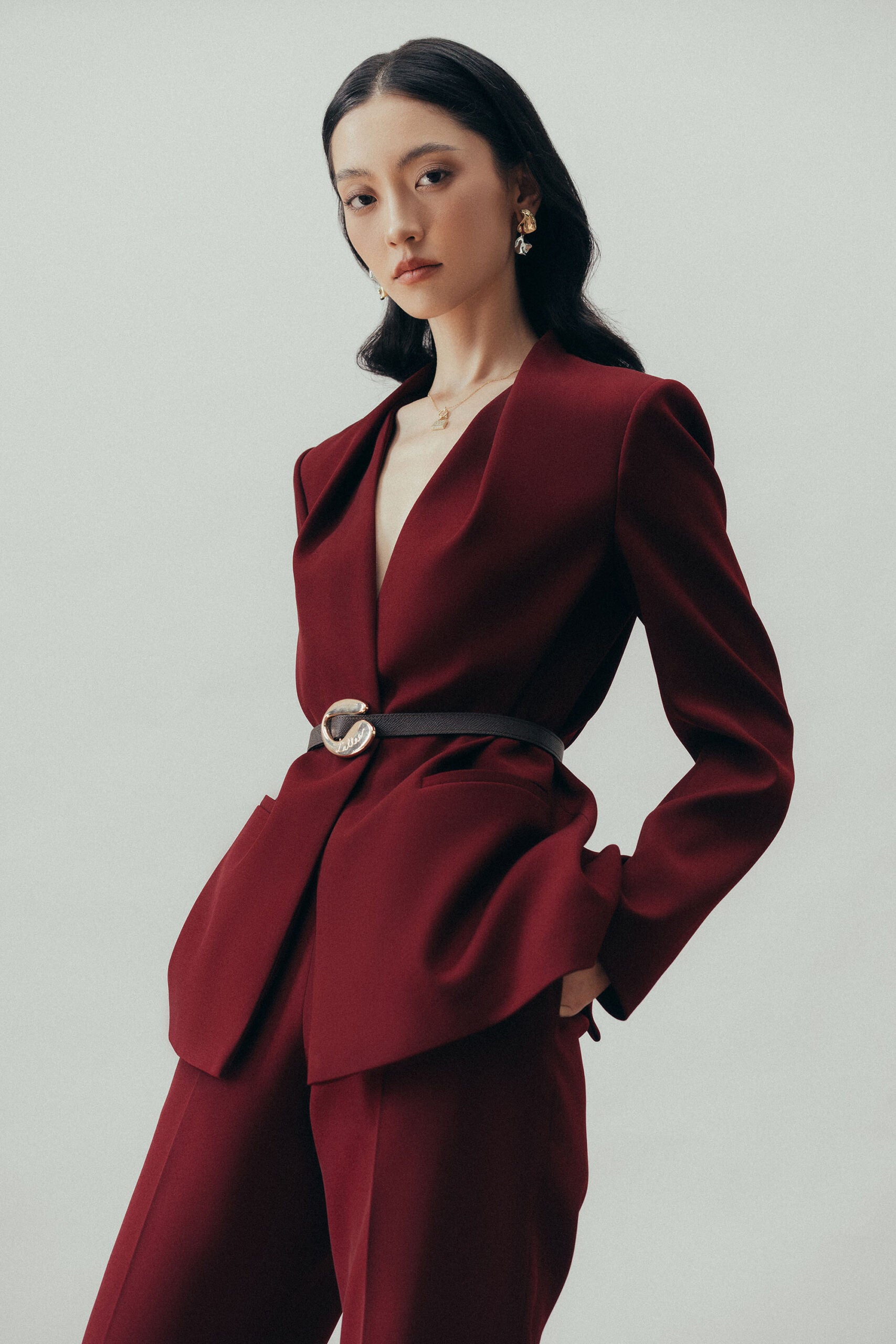 Rigel Belted Blazer