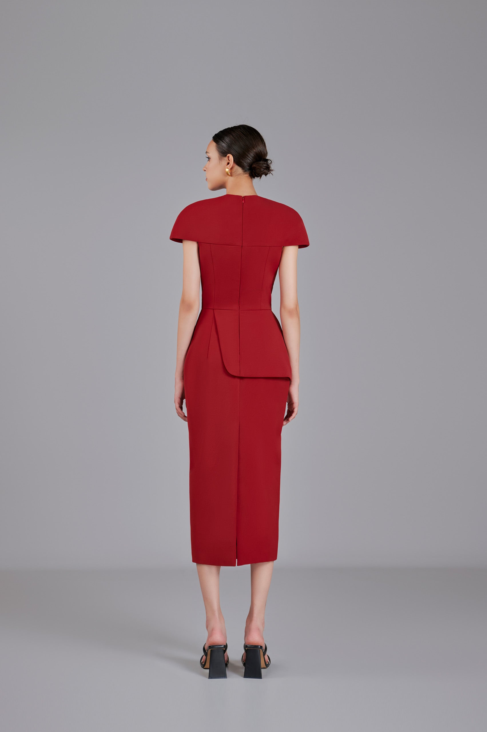 Rowan Peplum Pencil Dress