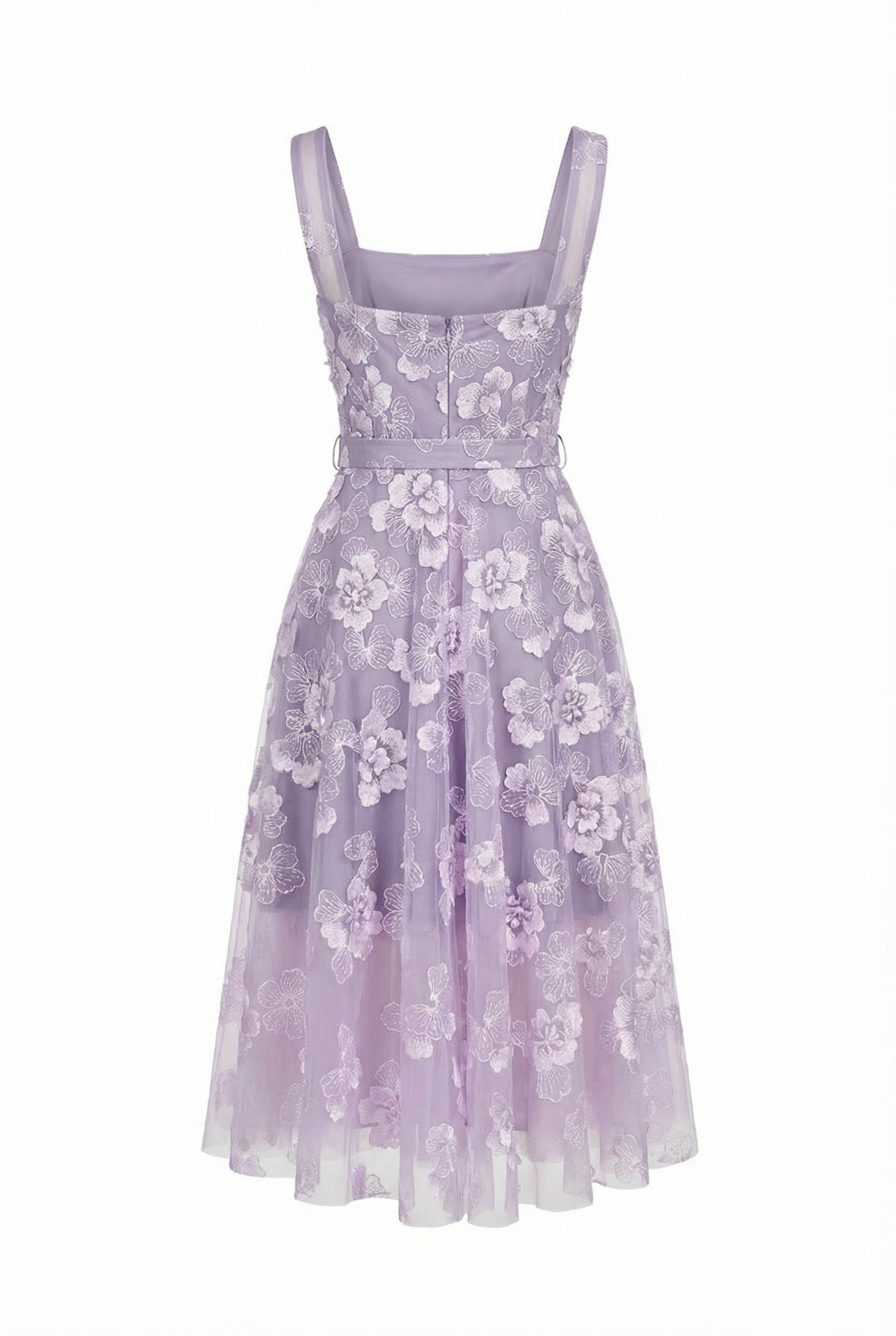 Ryn Dress – Purple Impression Midi Dress
