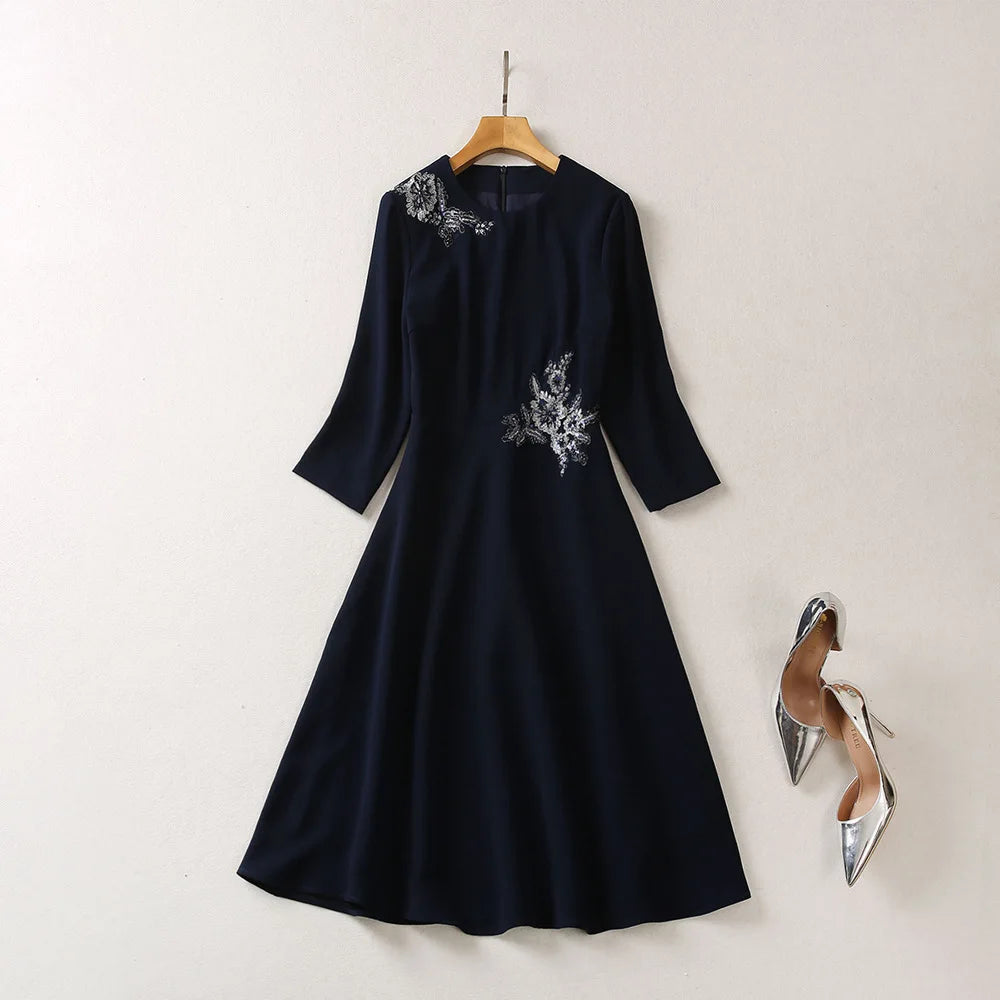 DRESS STYLE - SY692-short dress-onlinemarkat-blue-XS - US 2-onlinemarkat