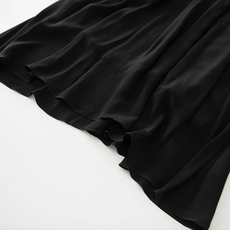 DRESS STYLE - SY845-Midi Dress-onlinemarkat-Black-XS - US 2-onlinemarkat