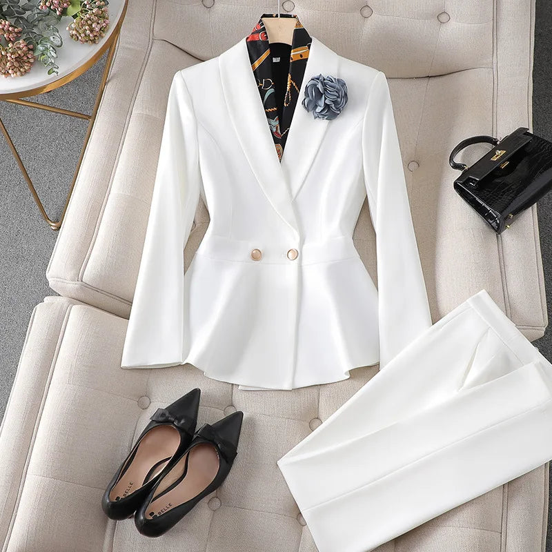 SUIT STYLE - SY770-Suits and Sets-onlinemarkat-white-3XL - US 14-onlinemarkat
