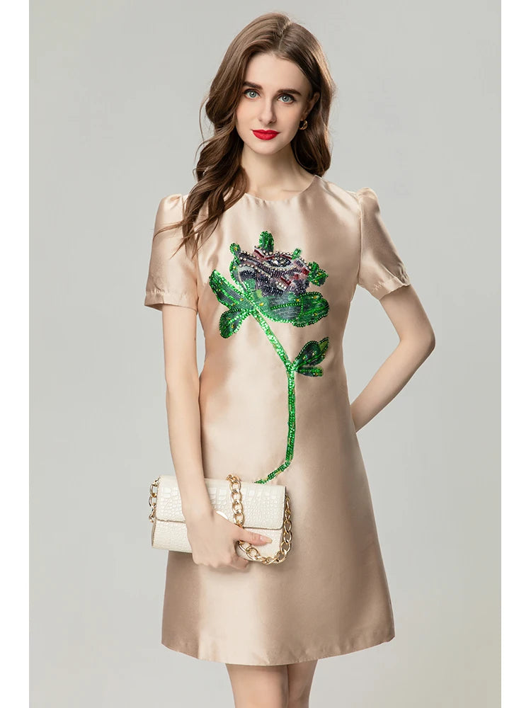 DRESS STYLE - SY654-short dress-onlinemarkat-Mixed Color-XS - US 2-onlinemarkat