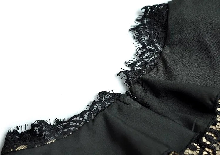 DRESS STYLE - SY590-Midi Dress-onlinemarkat-black-XS - US 2-onlinemarkat