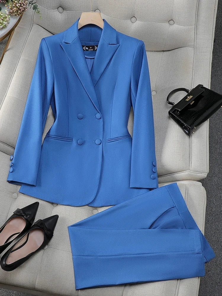 SUIT STYLE - SY706-Suits and Sets-onlinemarkat-blue-XS - US 2-onlinemarkat
