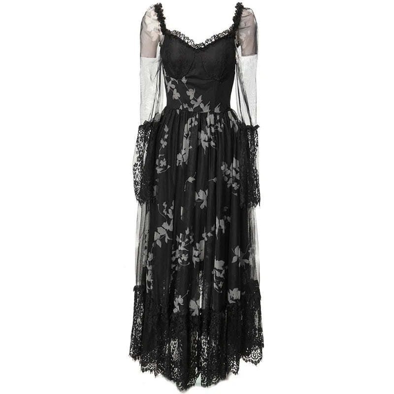 DRESS STYLE - SY834-maxi dress-onlinemarkat-Ivory-XS - US 2-onlinemarkat