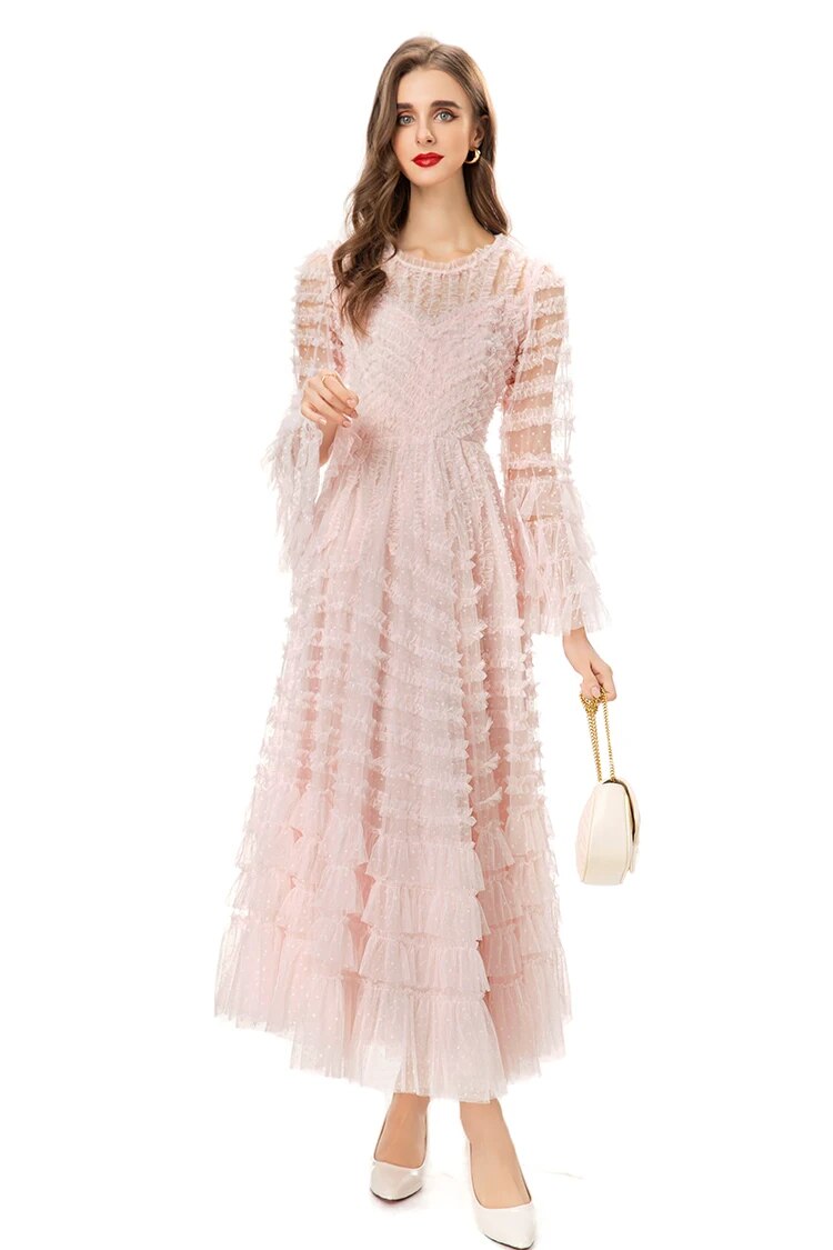 DRESS STYLE - NY3096-maxi dress-onlinemarkat-Pink-XS - US 2-onlinemarkat