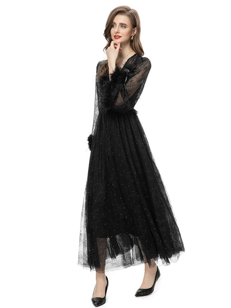 DRESS STYLE - NY3247-maxi dress-onlinemarkat-black-XS - US 2-onlinemarkat