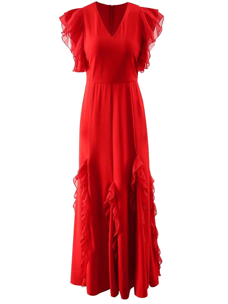 DRESS STYLE - SY358-maxi dress-onlinemarkat-Red-XS - US 2-onlinemarkat