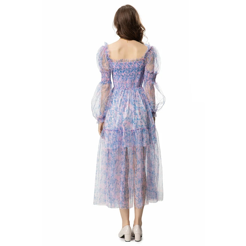 DRESS STYLE - SY823-Midi Dress-onlinemarkat-Lavender-XS - US 2-onlinemarkat