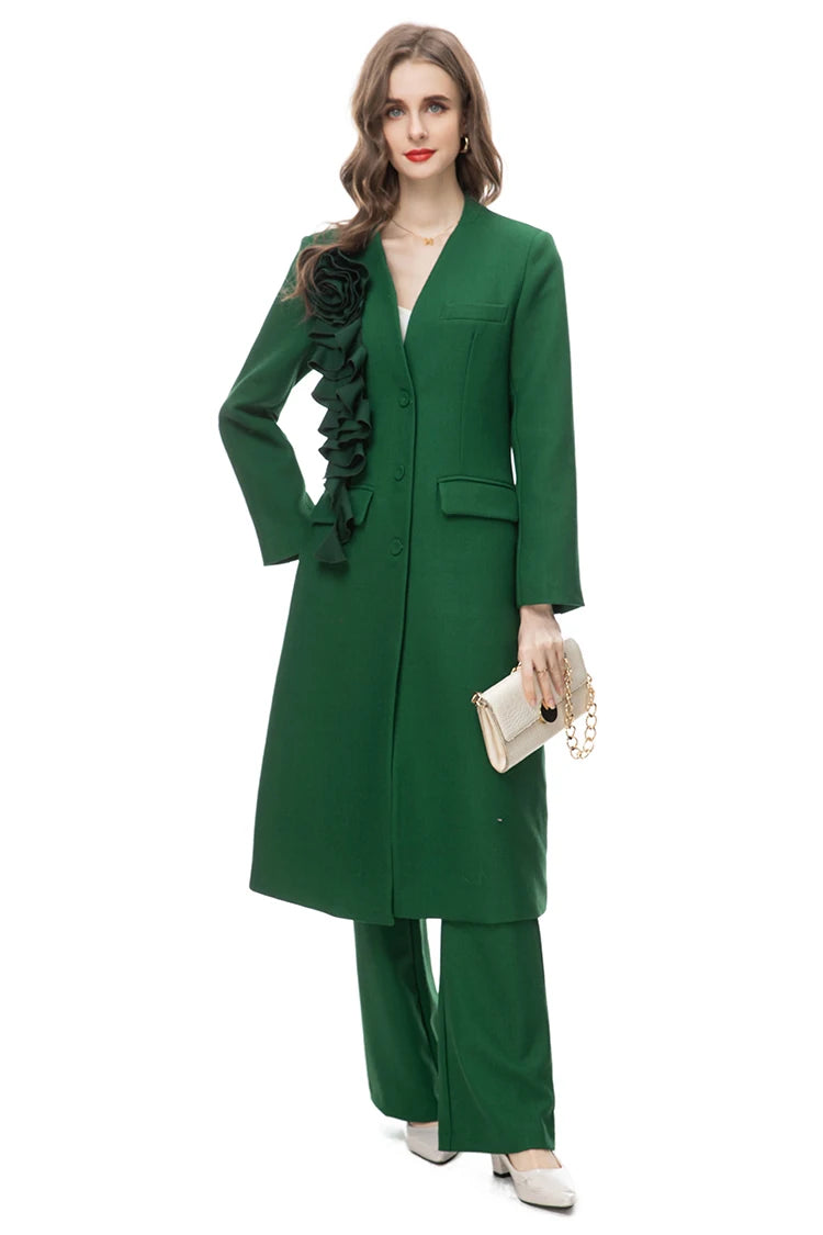 SUIT STYLE - NY3240-Suits and Sets-onlinemarkat-green-XS - US 2-onlinemarkat