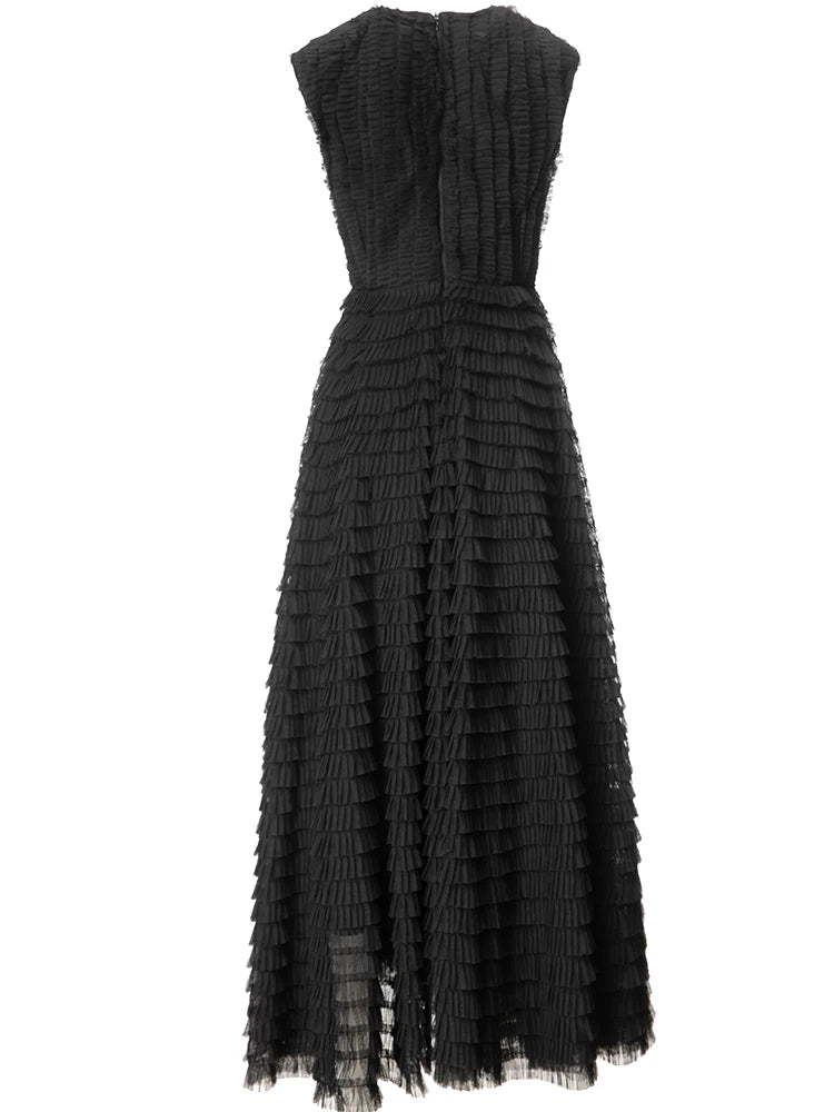 DRESS STYLE - SY457-maxi dress-onlinemarkat-black-XS - US 2-onlinemarkat