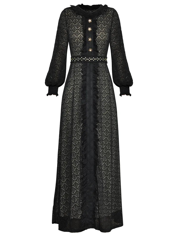 DRESS STYLE - NY2981-maxi dress-onlinemarkat-Black-XS - US 2-onlinemarkat