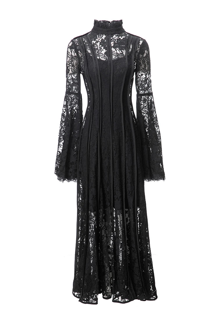 DRESS STYLE - NY3274-maxi dress-onlinemarkat-Black-XS - US 2-onlinemarkat