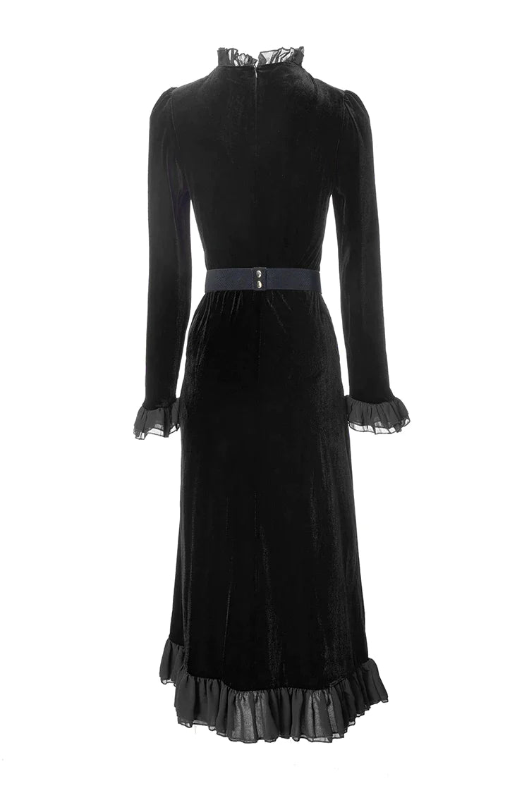 DRESS STYLE - SO253-Midi Dress-onlinemarkat-Claret-XS - US 2-onlinemarkat