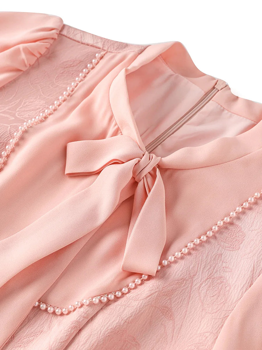 DRESS STYLE - SY776-short dress-onlinemarkat-pink-XS - US 2-onlinemarkat