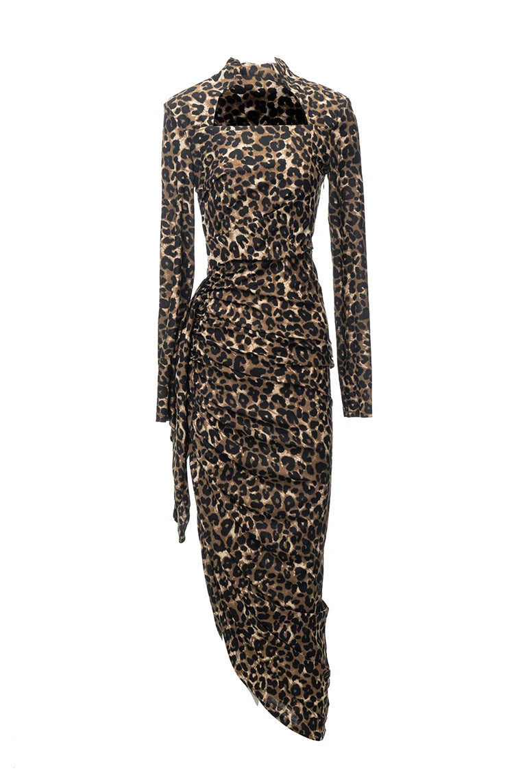 DRESS STYLE - NY3417-Midi Dress-onlinemarkat-Mixed Color-XS - US 2-onlinemarkat