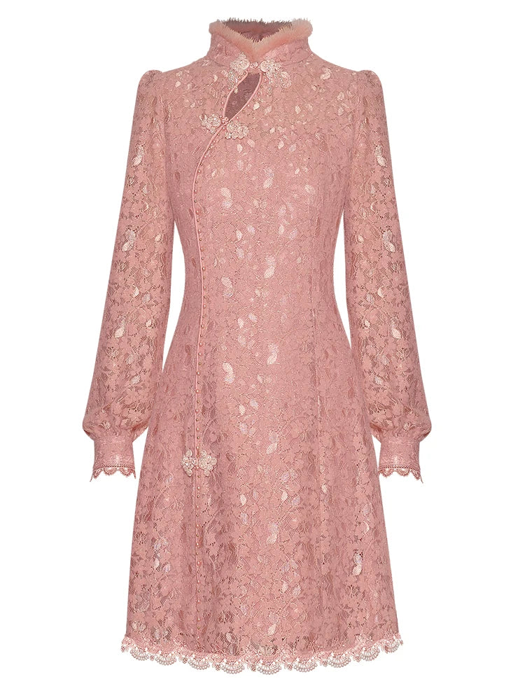 DRESS STYLE - NY3316-short dress-onlinemarkat-Pink-XS - US 2-onlinemarkat