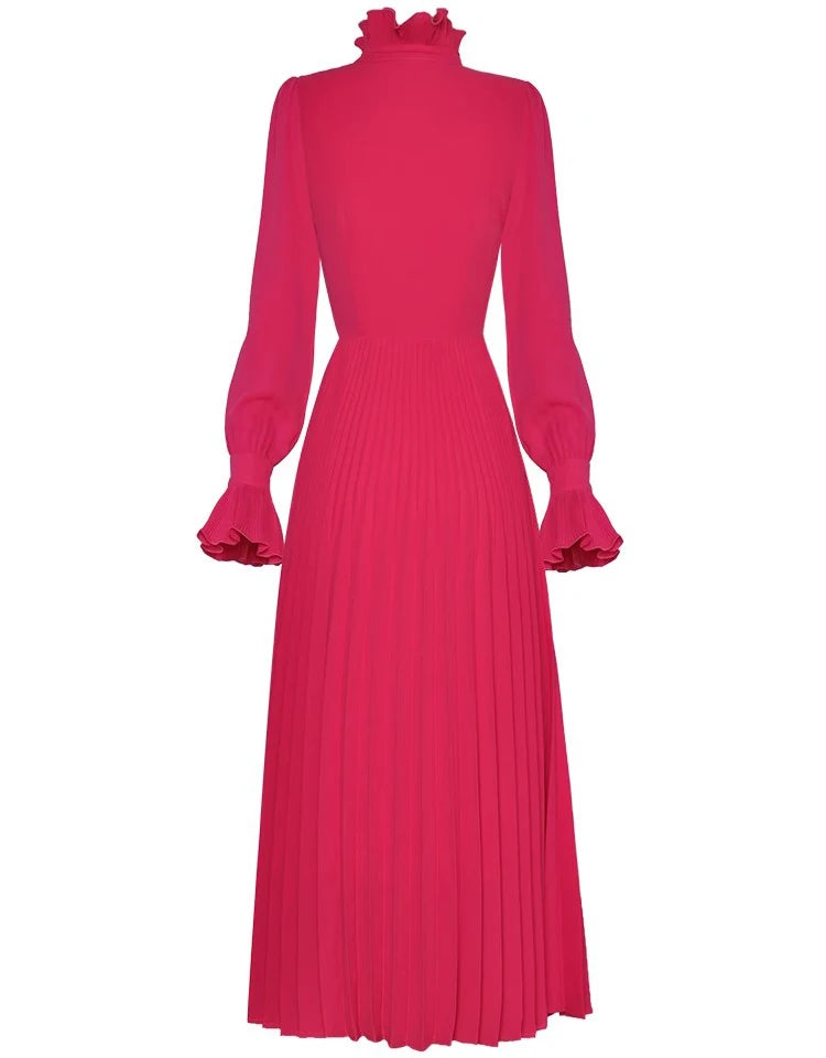 DRESS STYLE - SY461-maxi dress-onlinemarkat-Rose Red-XS - US 2-onlinemarkat