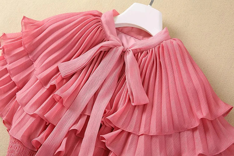 DRESS STYLE - SY338-maxi dress-onlinemarkat-Pink-XS - US 2-onlinemarkat