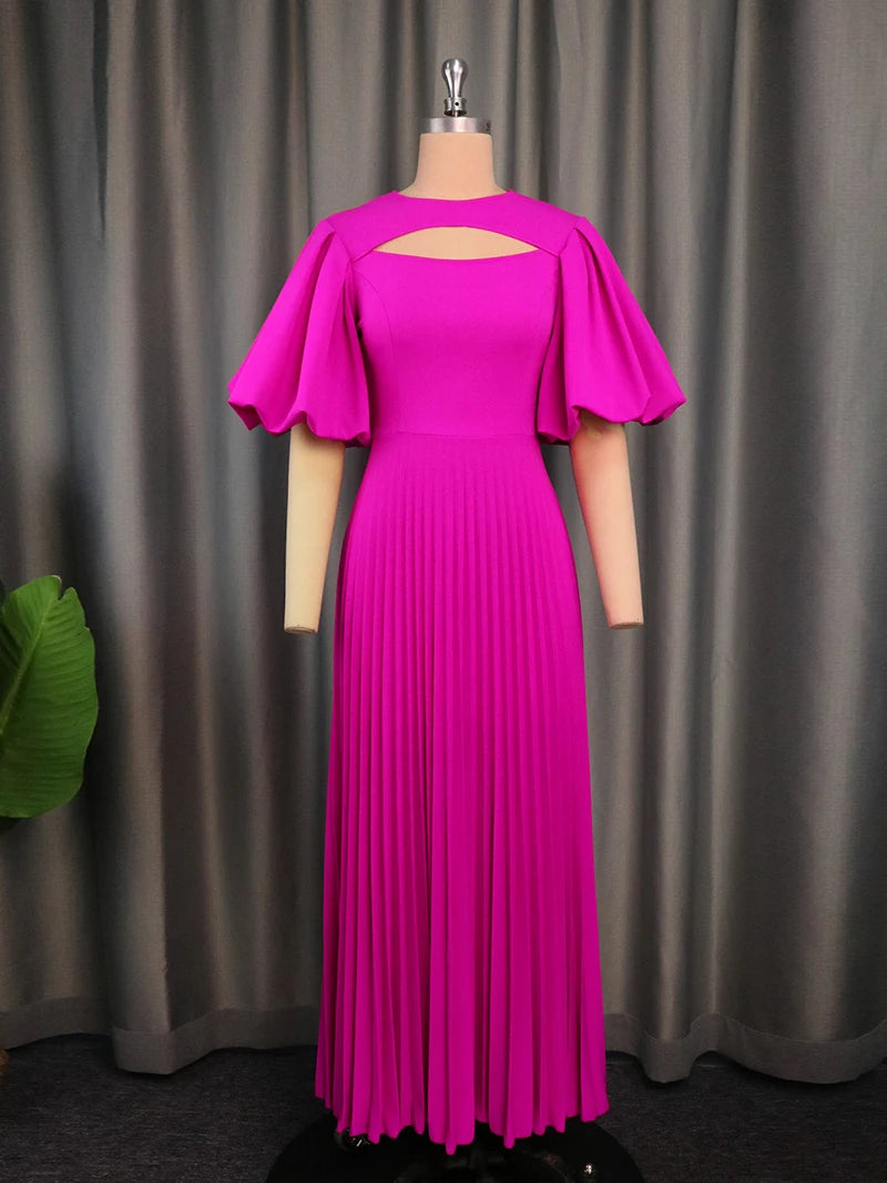 DRESS STYLE - SY613-maxi dress-onlinemarkat-Rose Red-XS - US 2-onlinemarkat