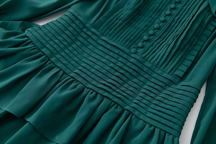 DRESS STYLE - NY3234-maxi dress-onlinemarkat-green-XS - US 2-onlinemarkat