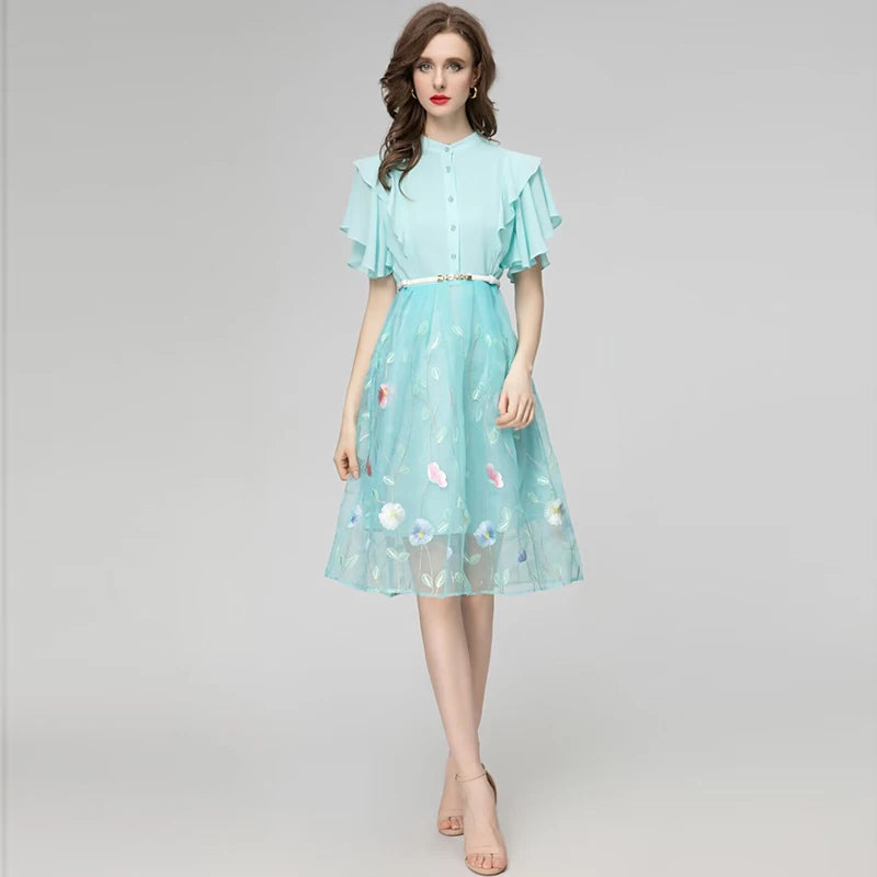 DRESS STYLE - SY432-short dress-onlinemarkat-SKY BLUE-XS - US 2-onlinemarkat