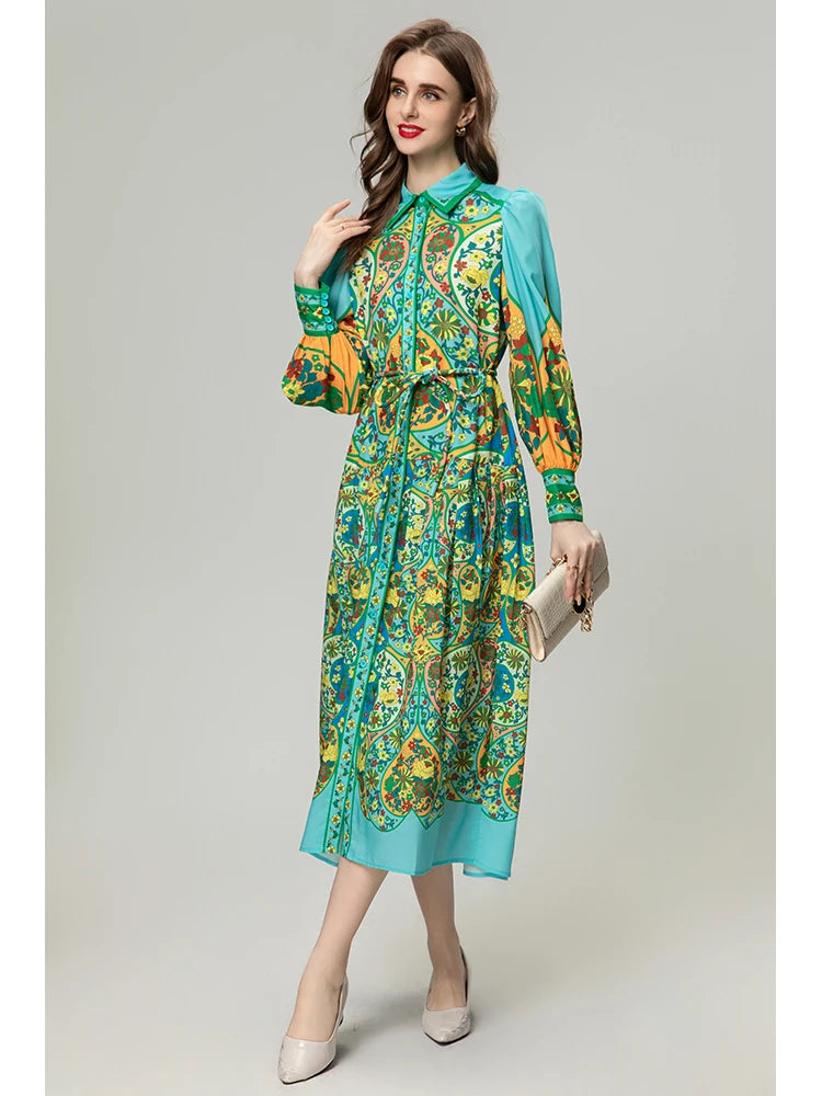 DRESS STYLE - SY655-maxi dress-onlinemarkat-green-S - US 4-onlinemarkat