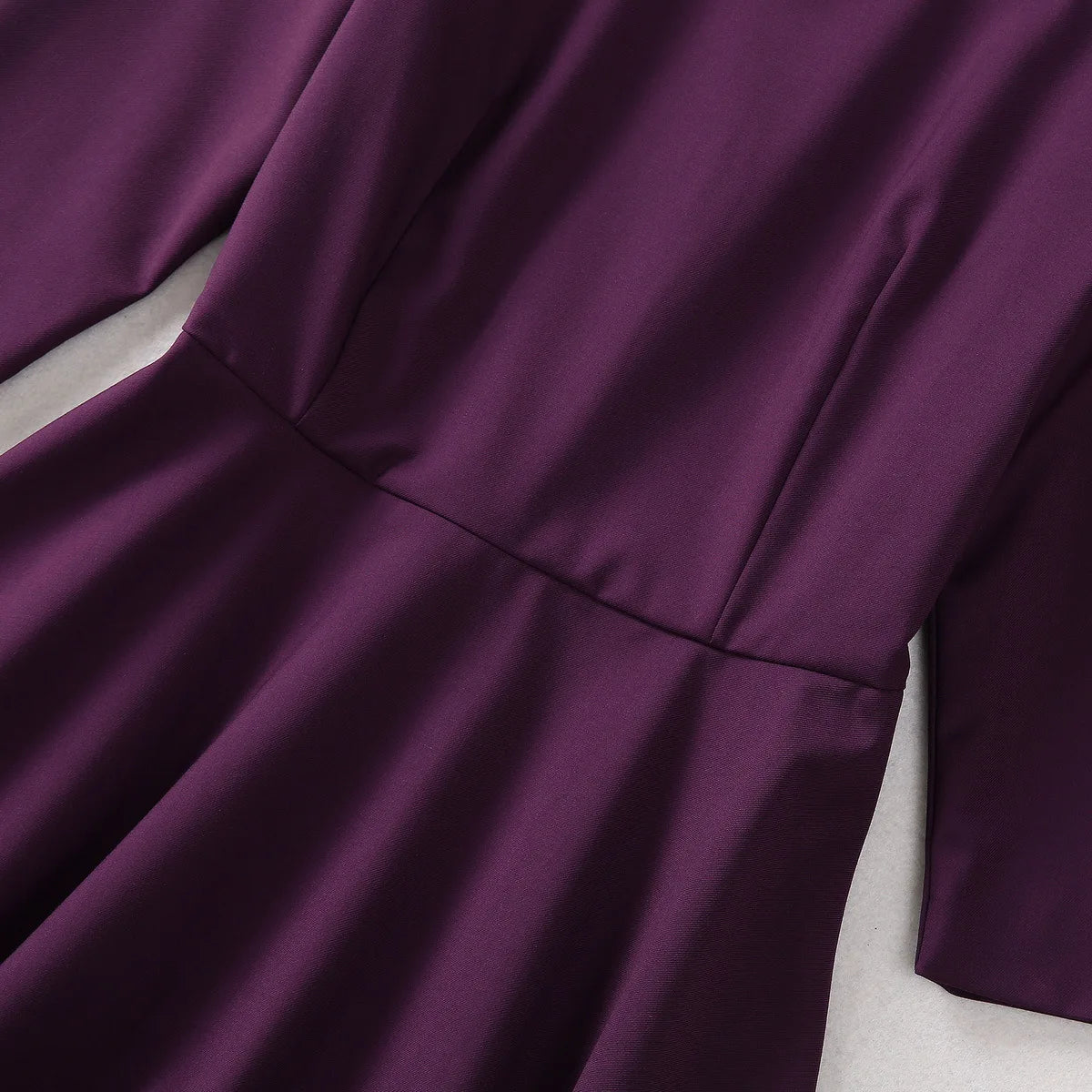 DRESS STYLE - SY752-Midi Dress-onlinemarkat-Purple-XS - US 2-onlinemarkat
