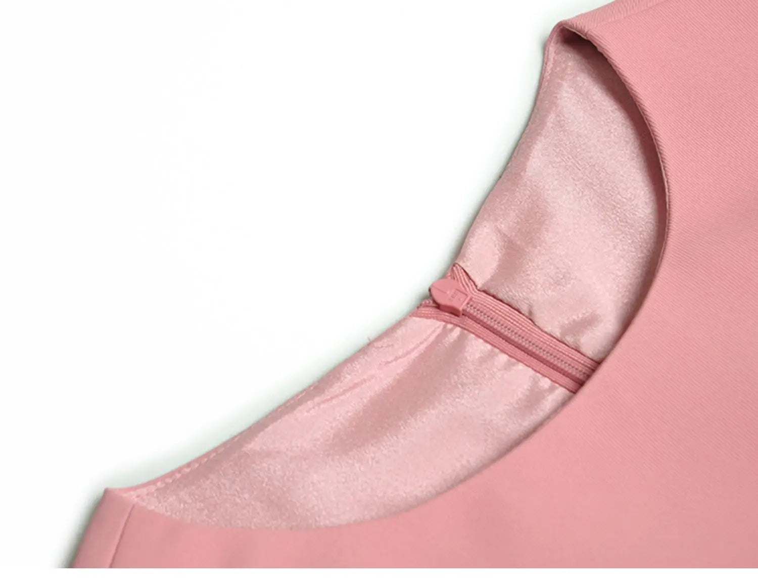DRESS STYLE - SY640-Midi Dress-onlinemarkat-Pink-S-onlinemarkat
