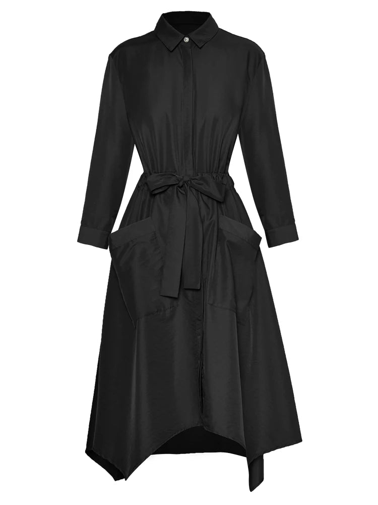 DRESS STYLE - NY3161-Midi Dress-onlinemarkat-Black-S - US 4-onlinemarkat