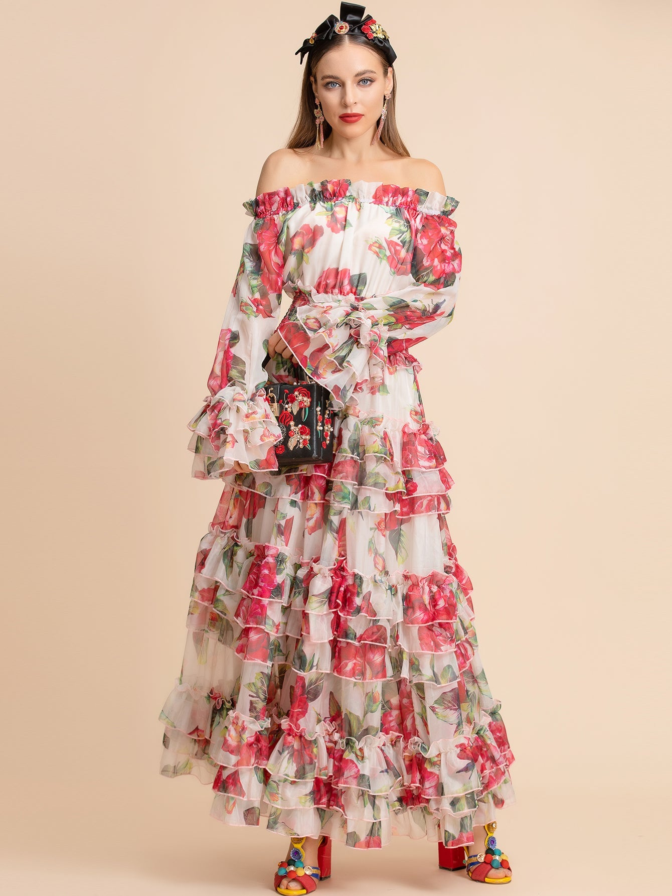 DRESS STYLE - NY1006-maxi dress-onlinemarkat-white-XS - US 2-onlinemarkat
