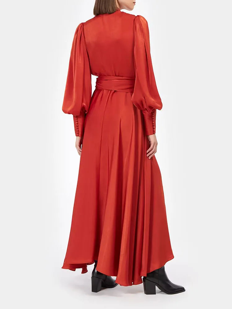 DRESS STYLE - NY3384-maxi dress-onlinemarkat-Red-XS - US 2-onlinemarkat