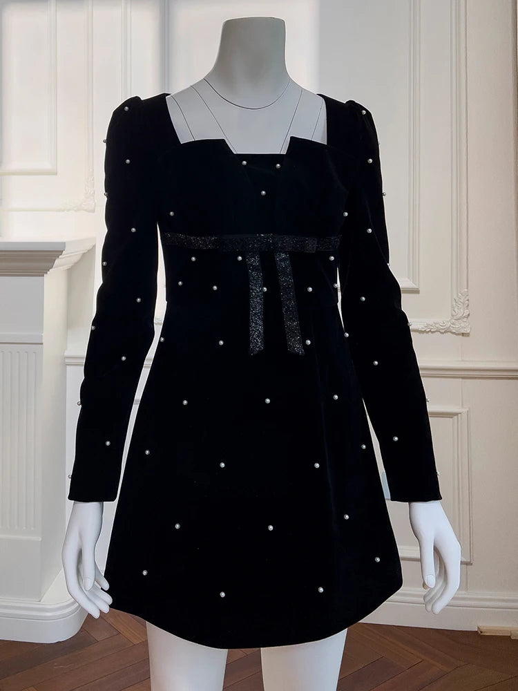DRESS STYLE - SO288-short dress-onlinemarkat-Black-XS - US 2-onlinemarkat