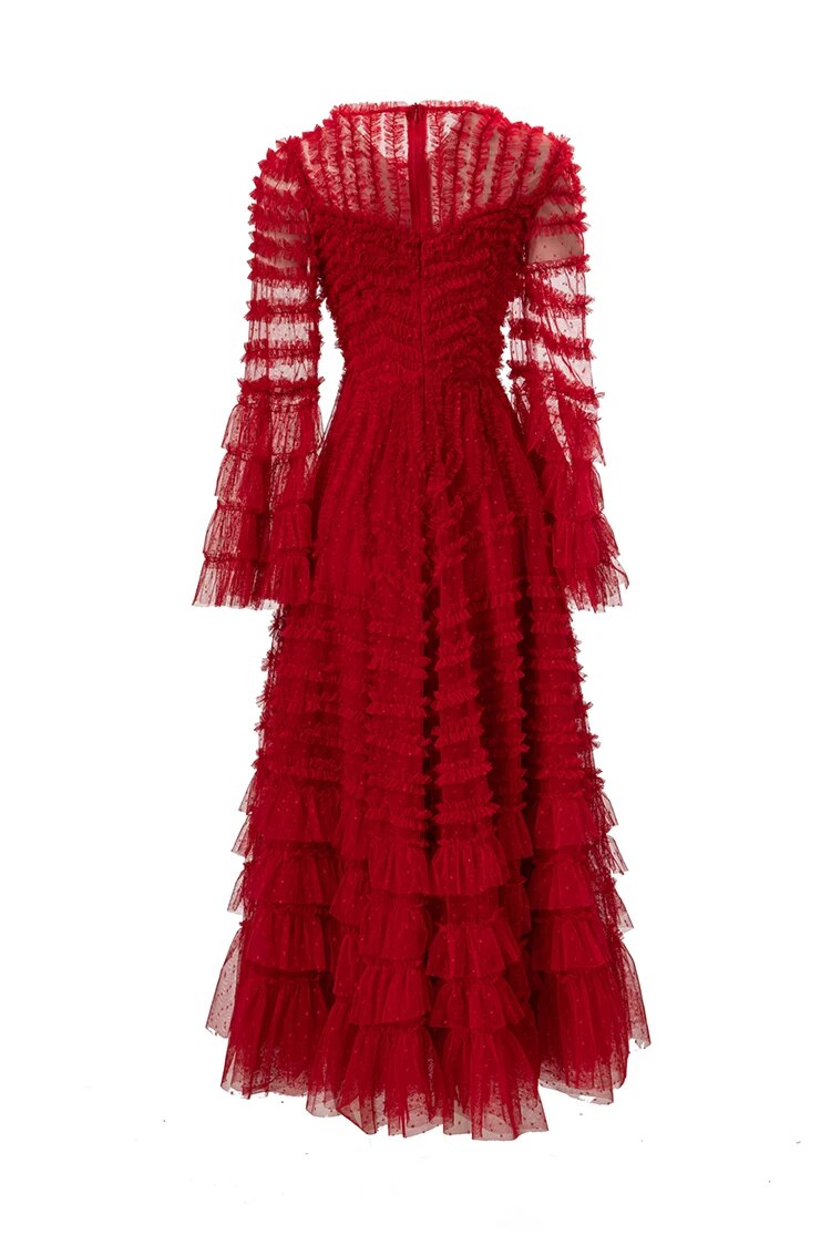 DRESS STYLE - NY3096-maxi dress-onlinemarkat-Red-XS - US 2-onlinemarkat