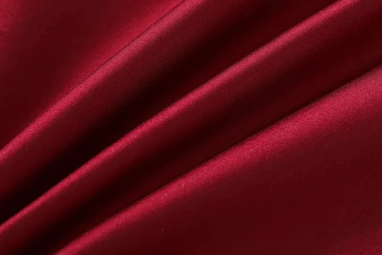 DRESS STYLE - SY948-Midi Dress-onlinemarkat-Red-XS - US 2-onlinemarkat