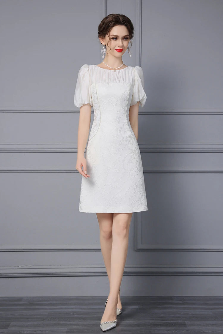 DRESS STYLE - SY546-short dress-onlinemarkat-WHITE-XS - US 2-onlinemarkat