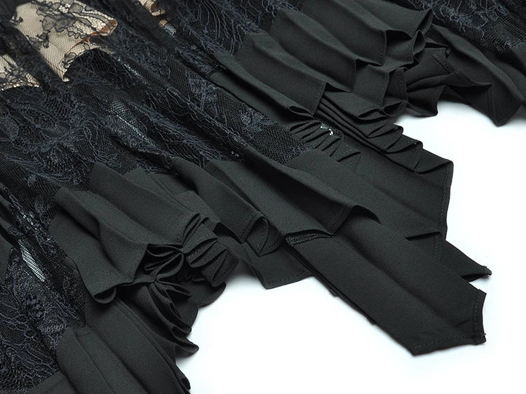 DRESS STYLE - NY3328-Midi Dress-onlinemarkat-black-XS - US 2-onlinemarkat