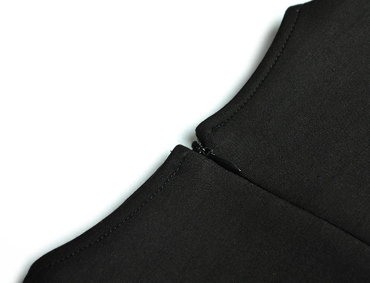 DRESS STYLE - SO279-short dress-onlinemarkat-Black-S - US 4-onlinemarkat