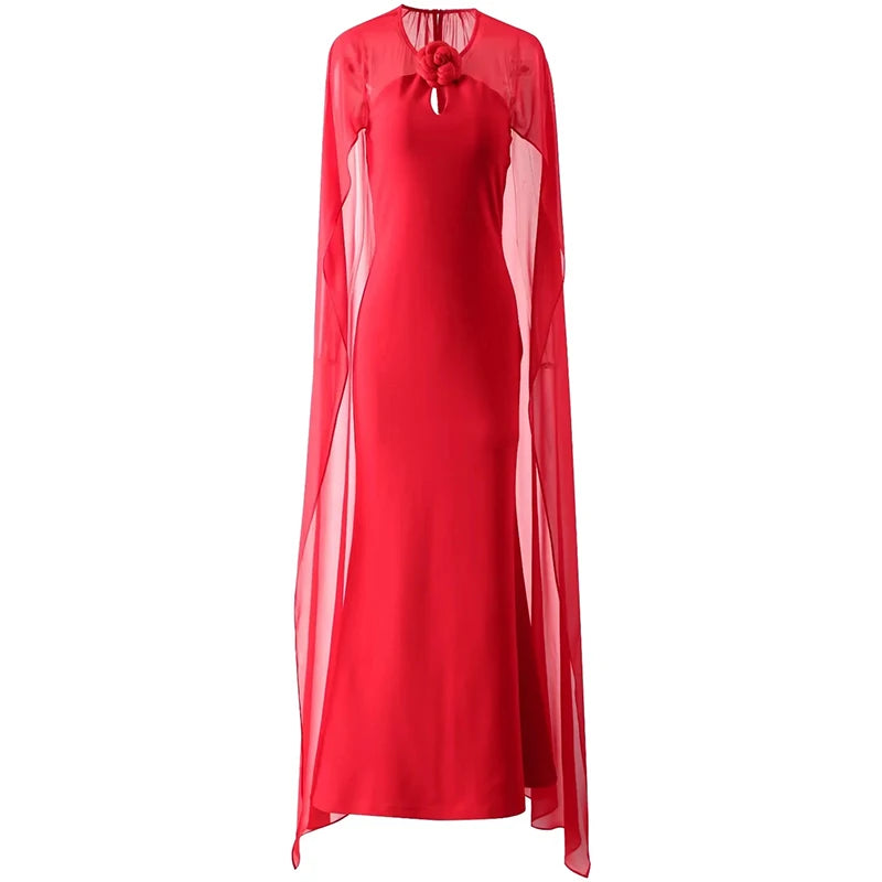 DRESS STYLE - SY430-maxi dress-onlinemarkat-Red-XS - US 2-onlinemarkat