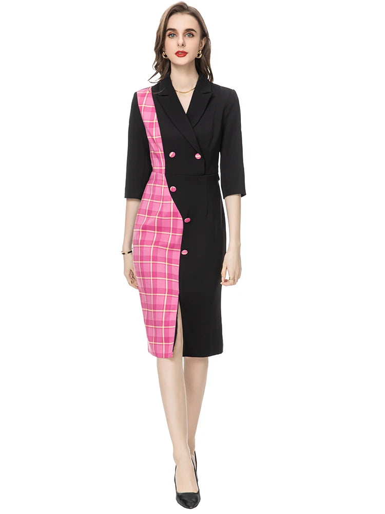 DRESS STYLE - SY708-short dress-onlinemarkat-Pink-XS - US 2-onlinemarkat