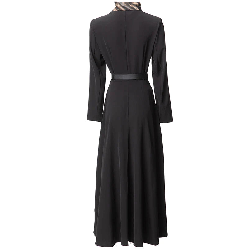 DRESS STYLE - SY553-maxi dress-onlinemarkat-Black-XS - US 2-onlinemarkat