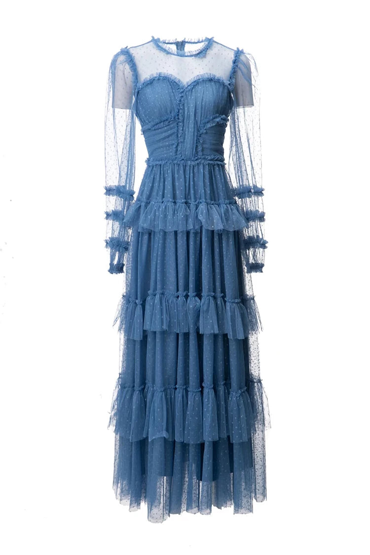 DRESS STYLE - NY3232-maxi dress-onlinemarkat-Blue-XS - US 2-onlinemarkat